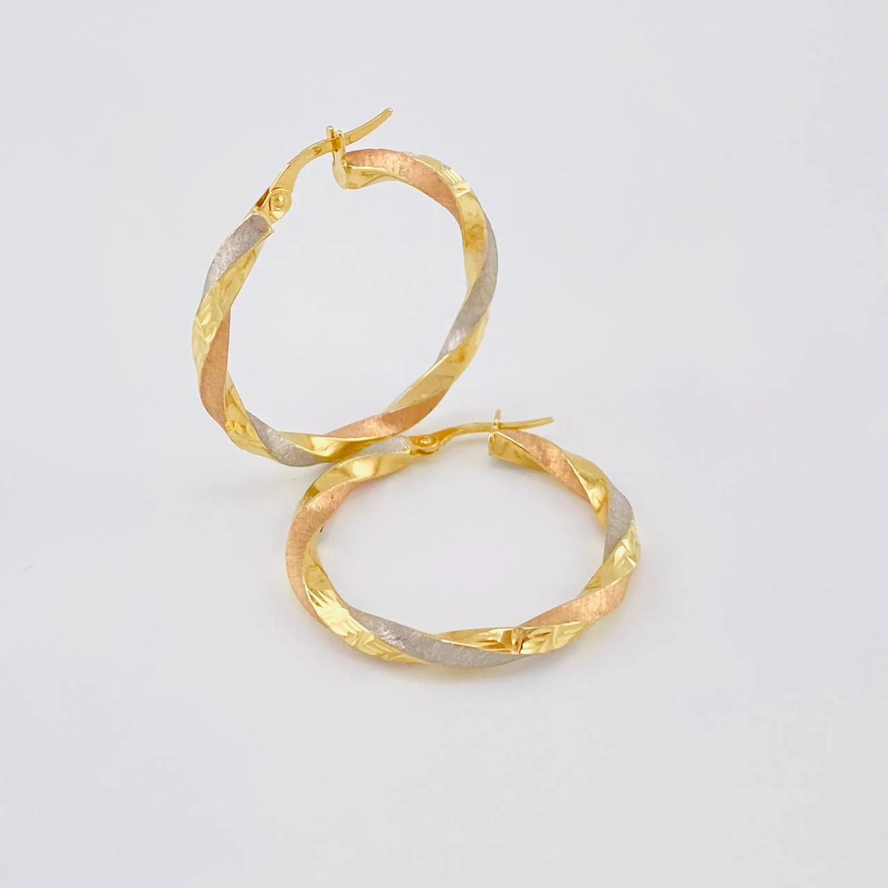 Candongas Aded 2.85 g / 3 cm Tres Oros 18K - Image 3