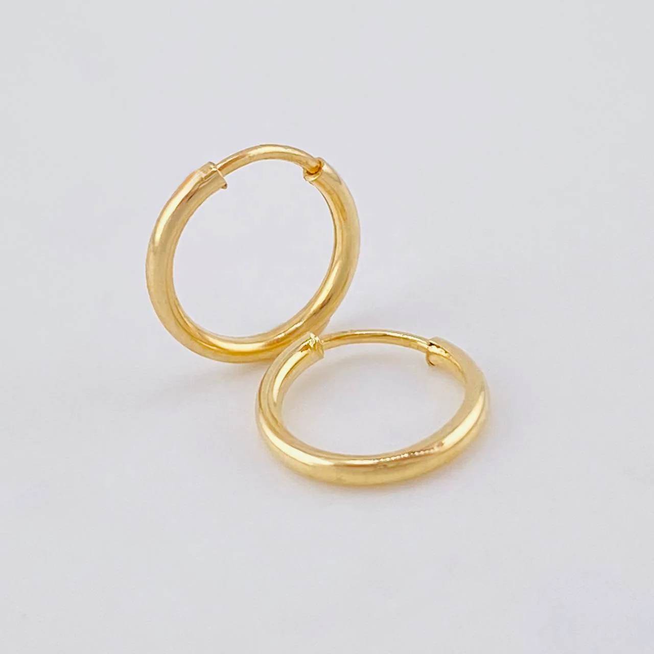 Candongas Aro 0.35 g / 0.8 cm Oro Amarillo 18K - Image 3