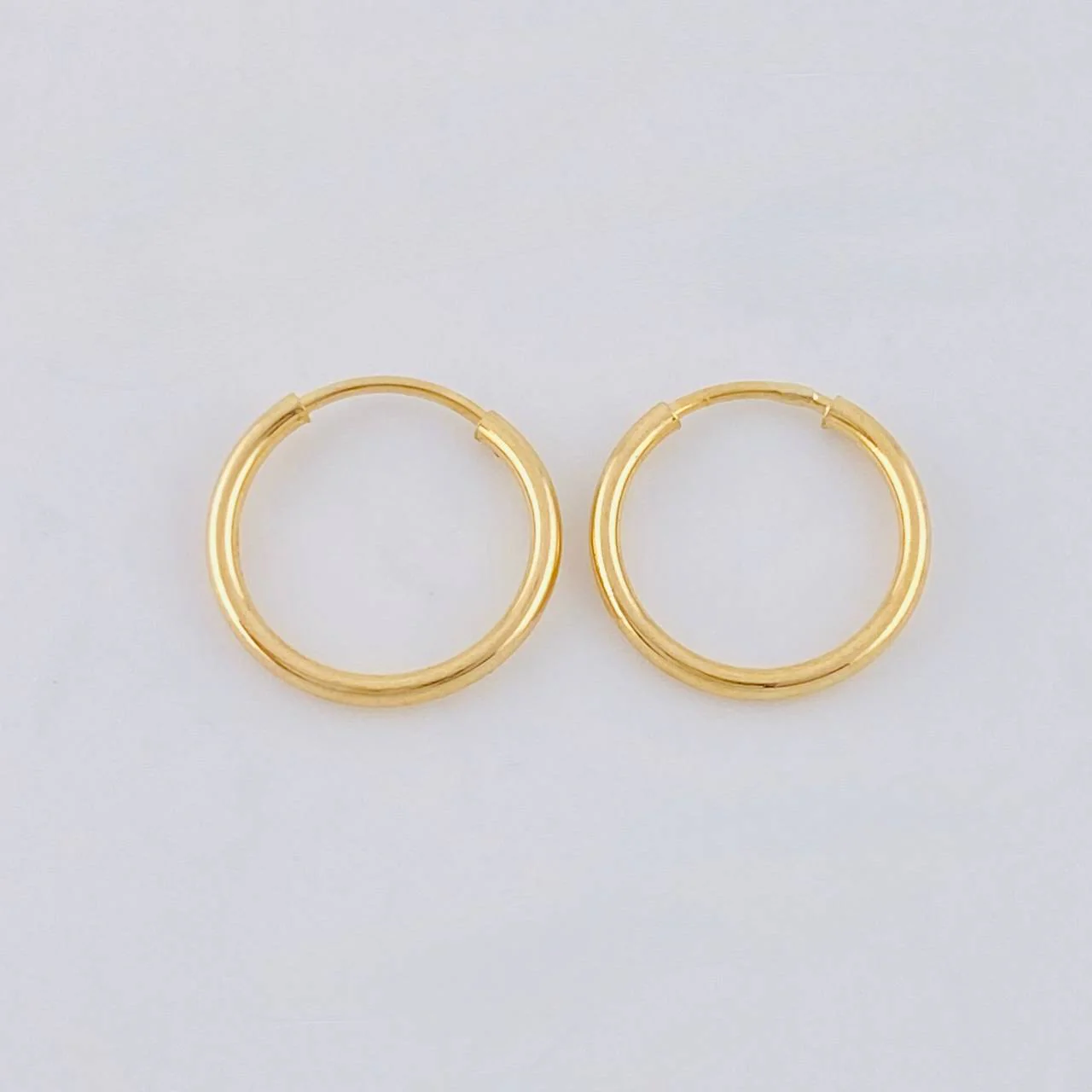 Candongas Aro 0.45 g / 1 cm Oro Amarillo 18K