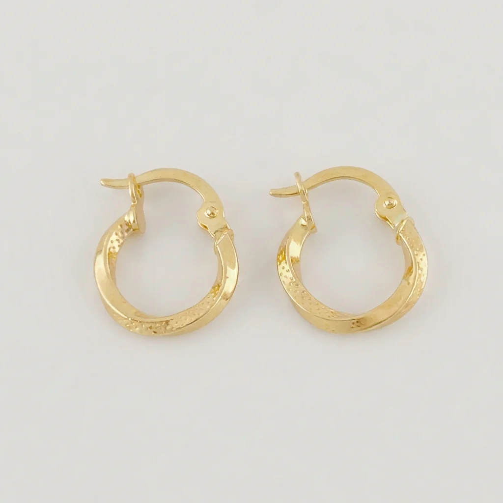 Candongas Asby 0.85 g / 1,5 cm Oro Amarillo 18K