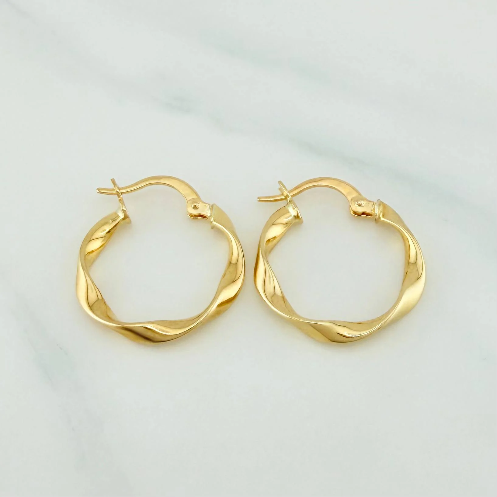 Candongas Asby 1.4 g / 2 cm Oro Amarillo 18K