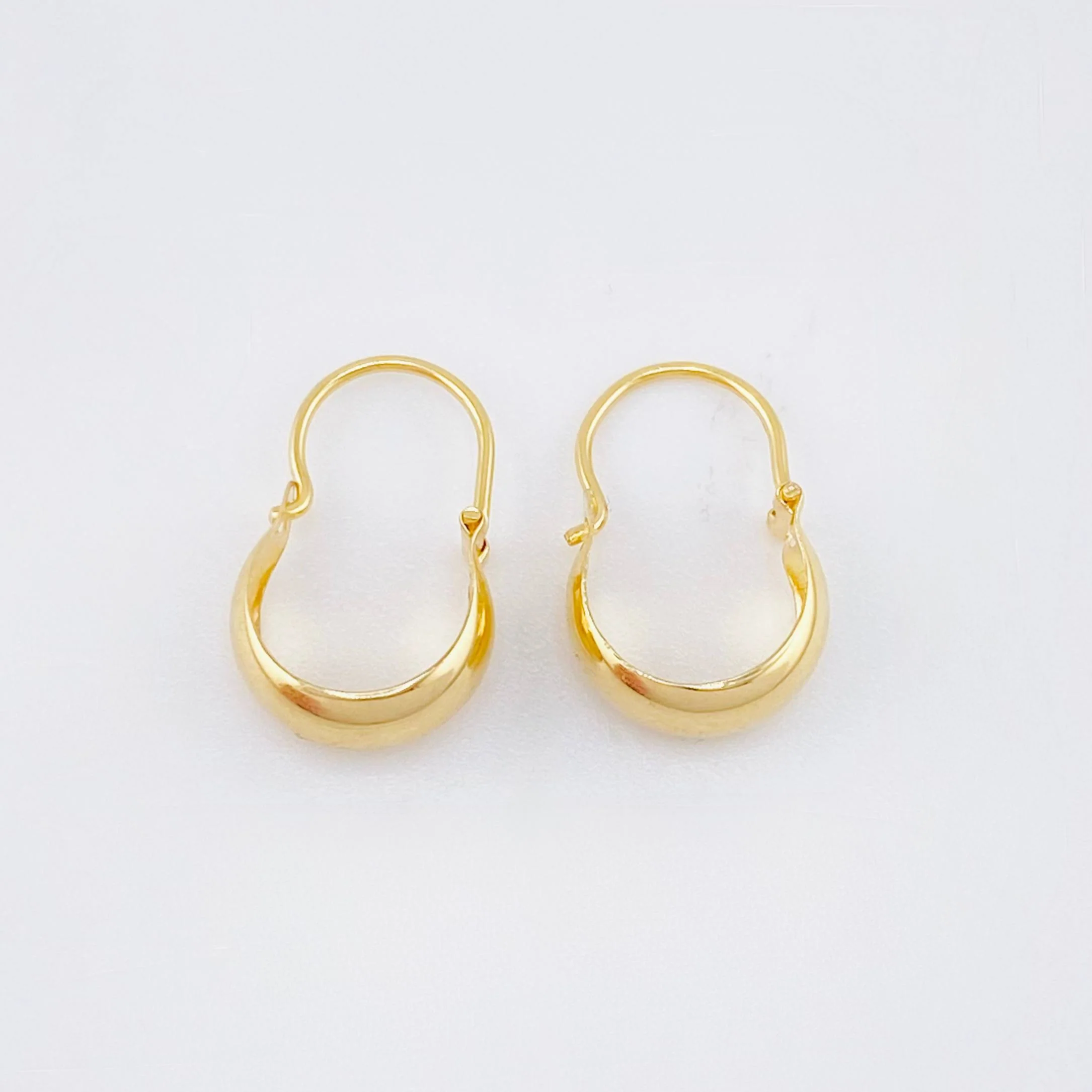 Candongas Ash 0.5gr / 1.4cm / Oro Amarillo 18K * - Image 3