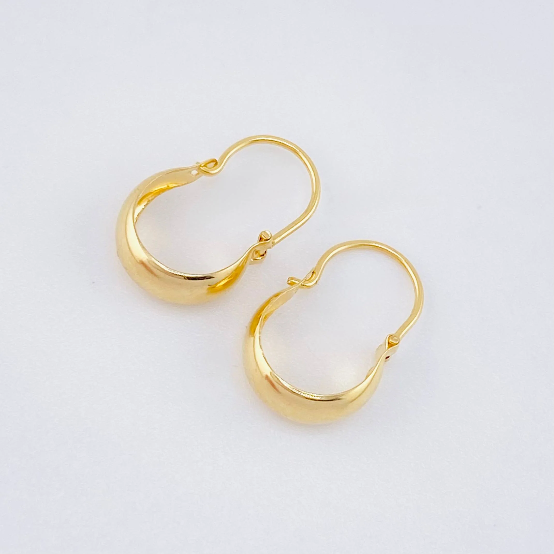 Candongas Ash 0.5gr / 1.4cm / Oro Amarillo 18K © - Image 2