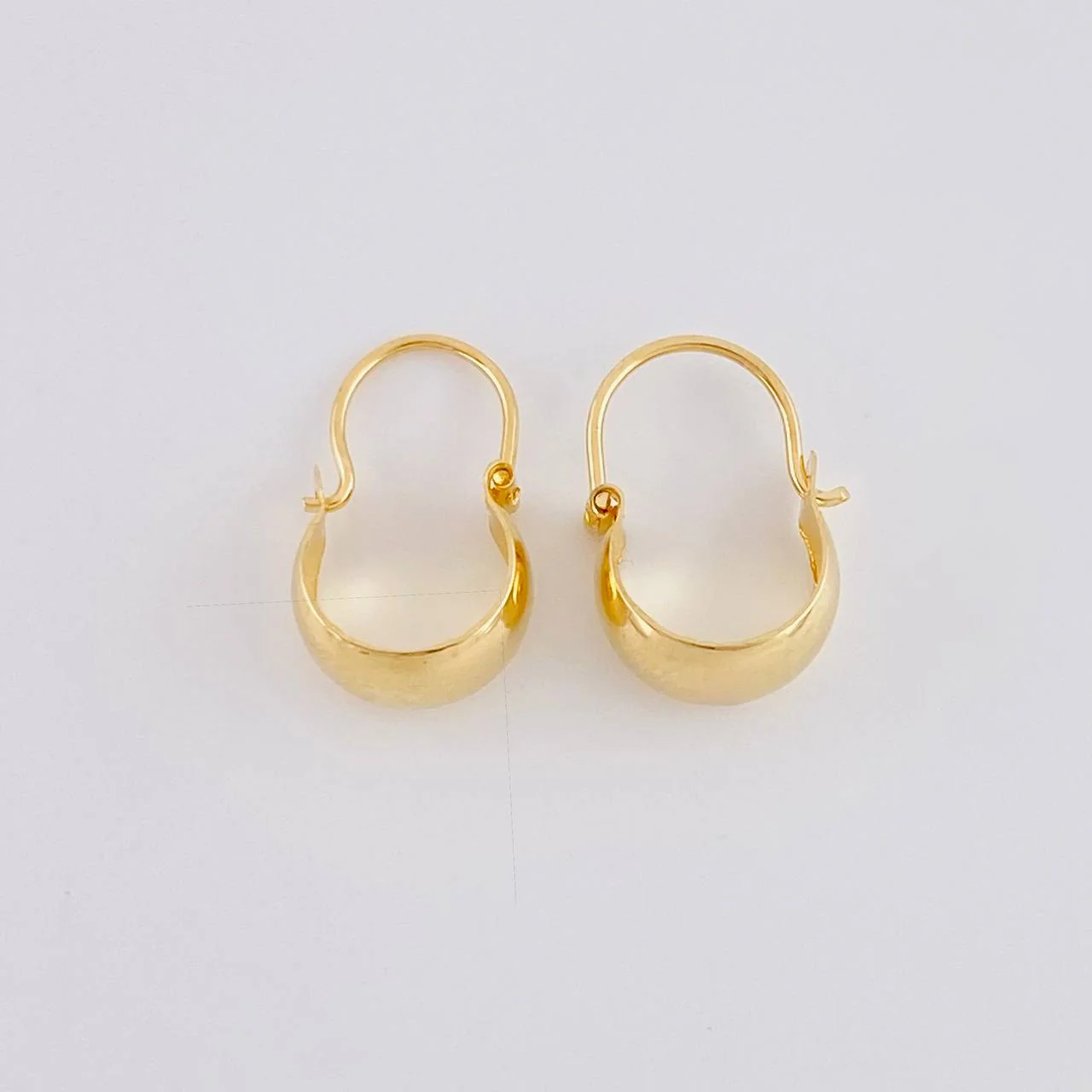 Candongas Ash 0.75 g / 1.7 cm Oro Amarillo 18K
