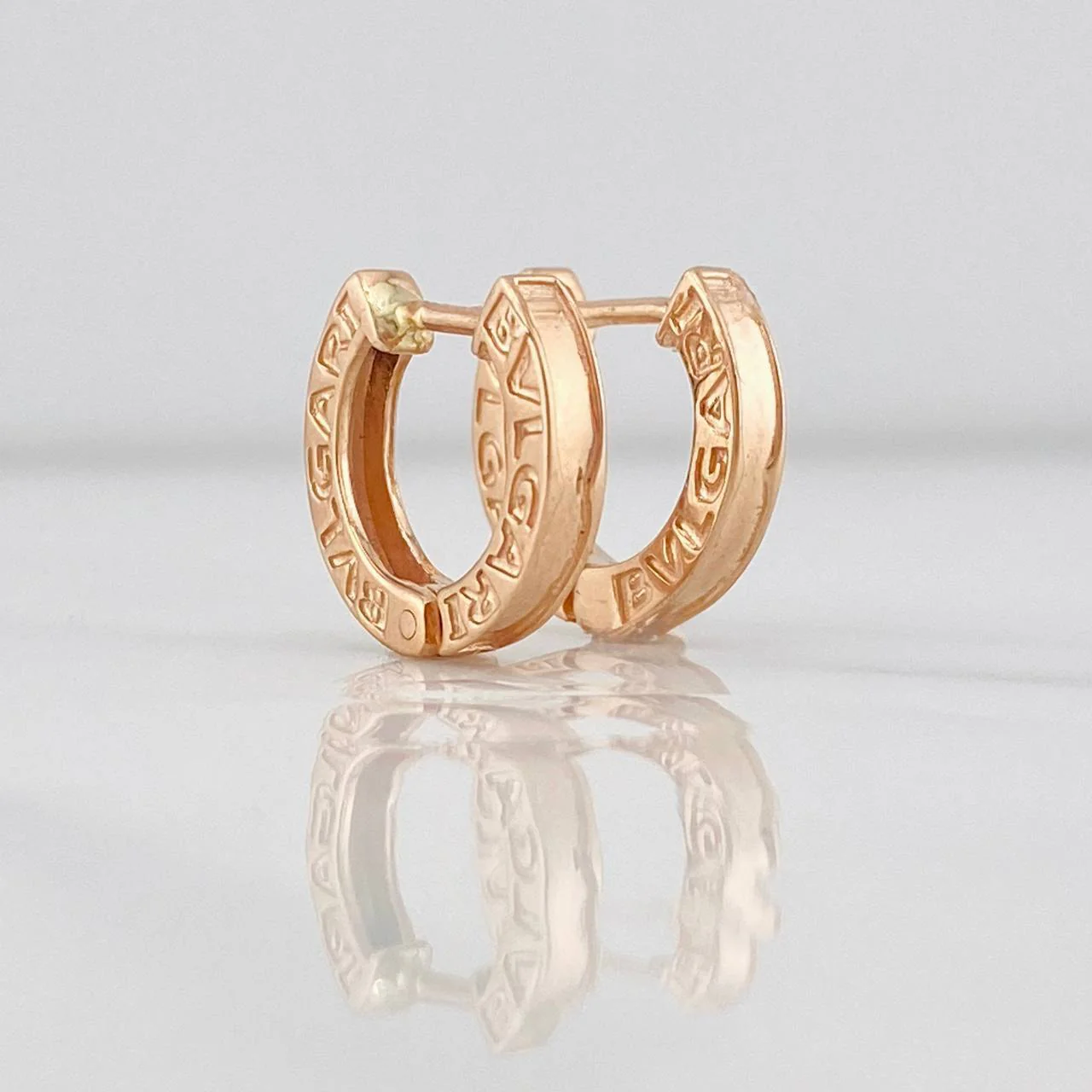 Candongas Bv 3.75g / 1.05cm Oro Rosa 18K