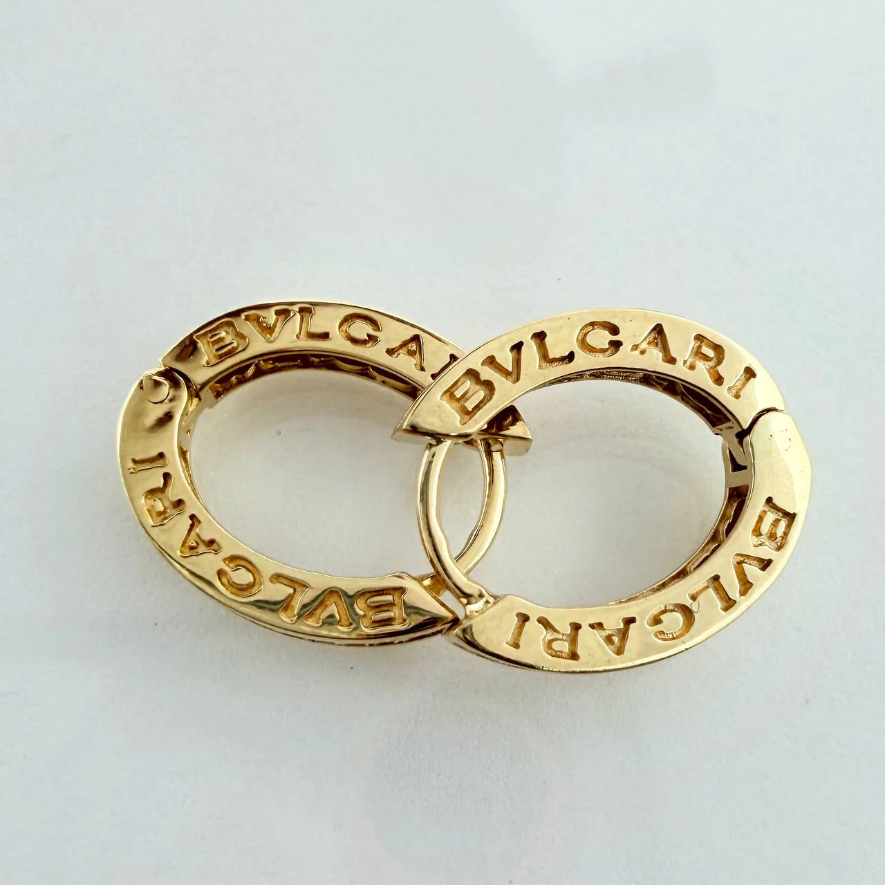 Candongas BV 4.25gr / 1.6cm / Oro Amarillo 18K & - Image 3