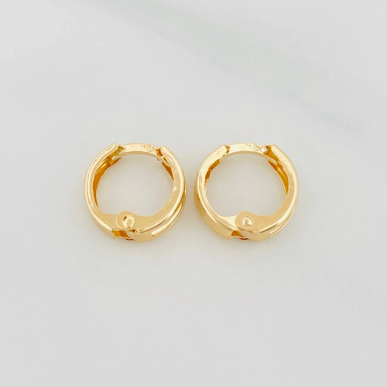 Candongas Carril 0.95 g / 1.1 cm Oro Amarillo 18K