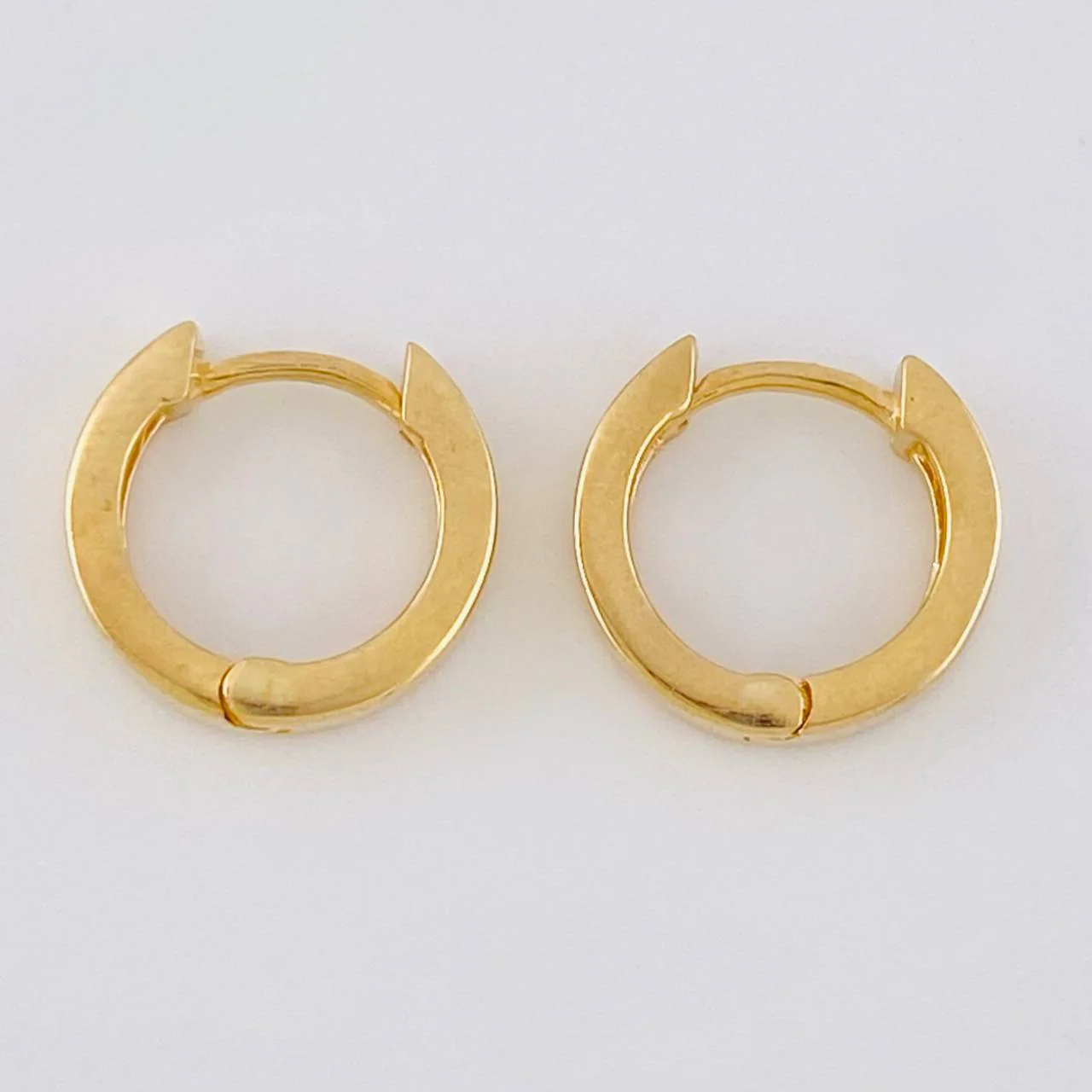 Candongas Carril 1.65g / 1.2cm Oro Amarillo 18K
