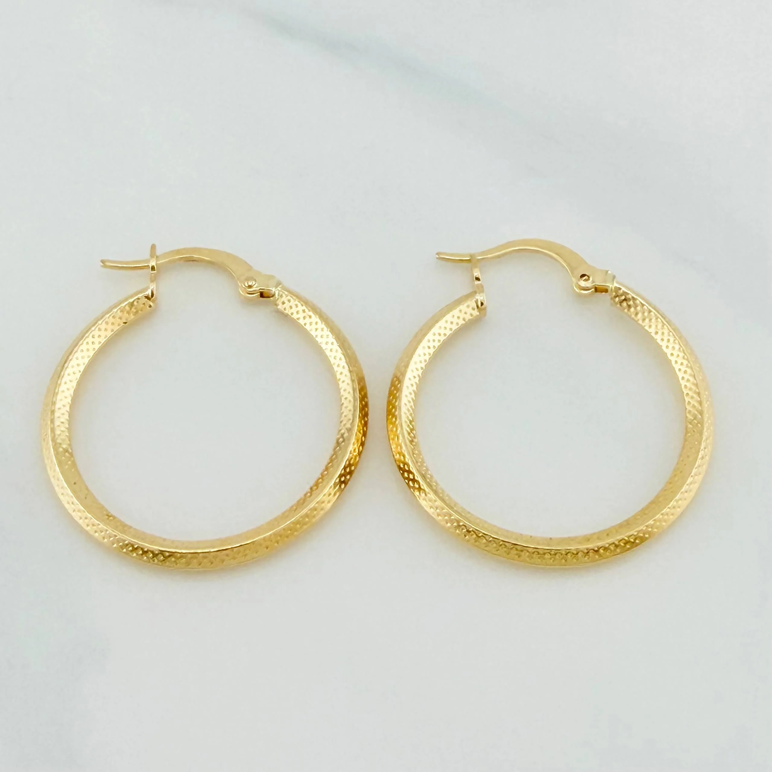 Candongas Clau 1.7 g / 2.5 cm Oro Amarillo 18K