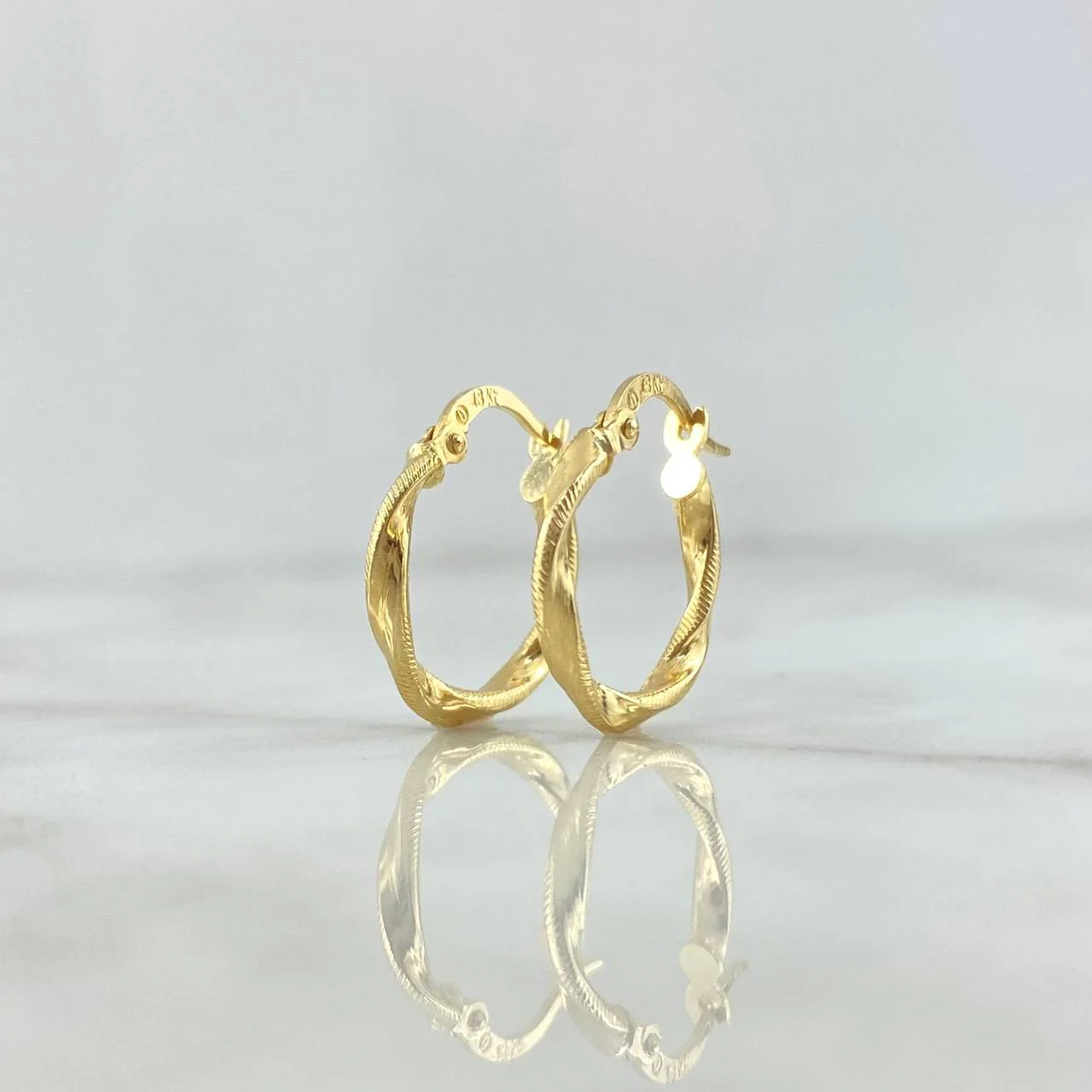 Candongas Deis 1.25gr / 1.9cm / Oro Amarillo 18K