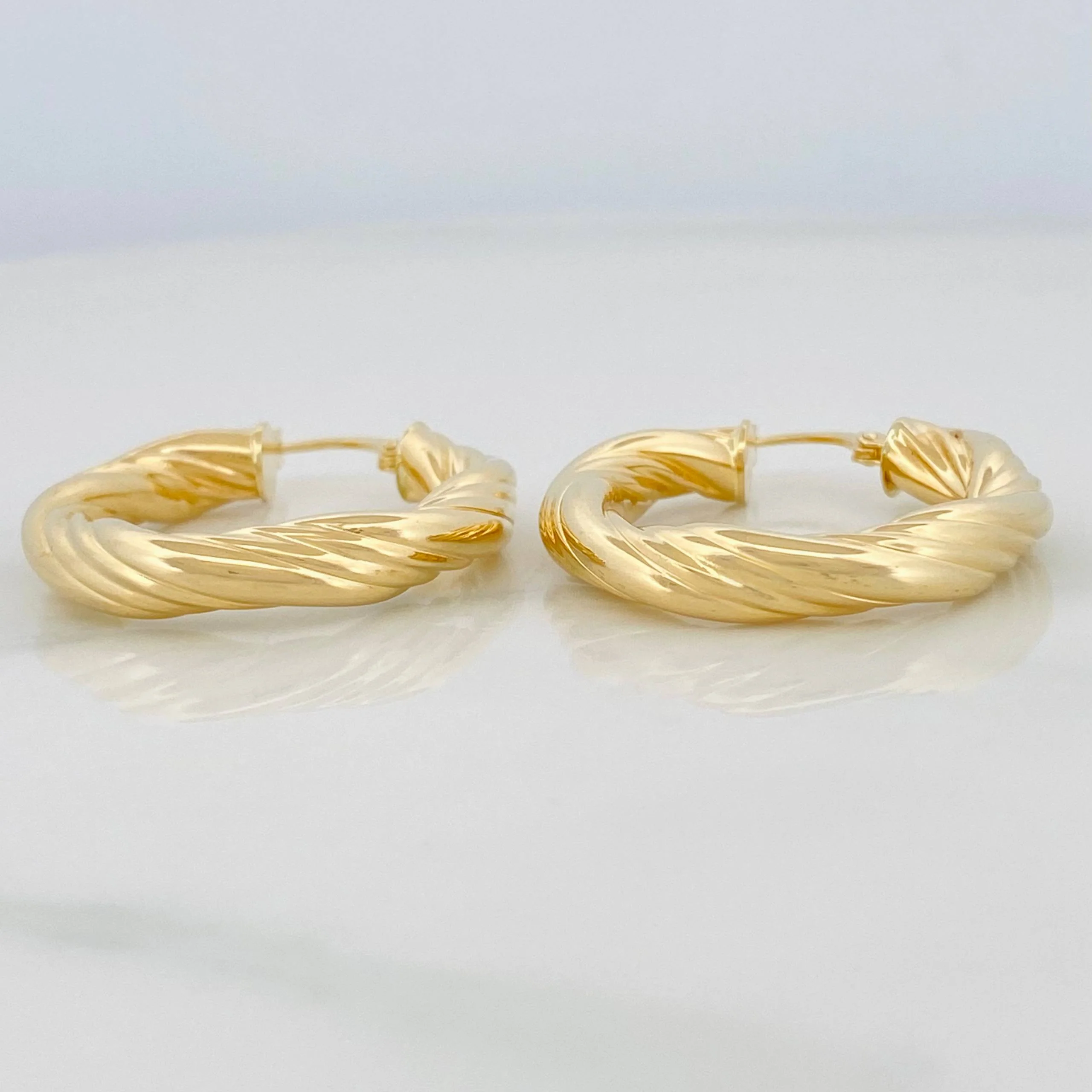 Candongas Emmi 4.85 g / 3 cm Oro Amarillo 18K - Image 3