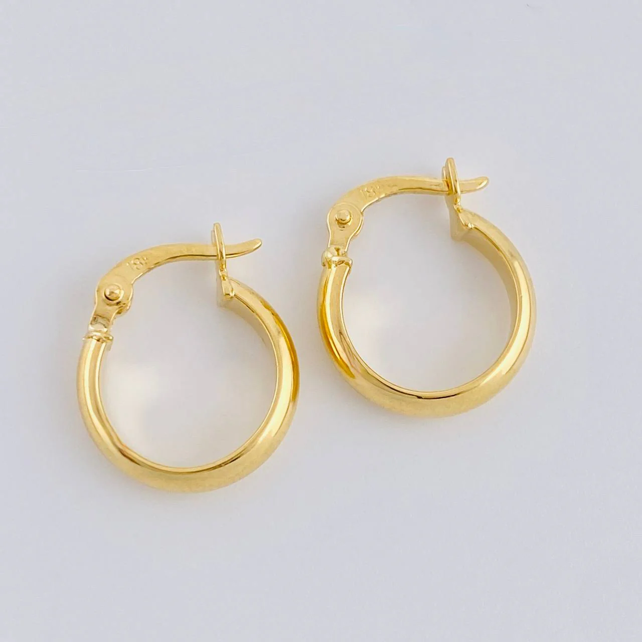 Candongas Gera 1.1 g / 1.5 cm Oro Amarillo 18K - Image 2