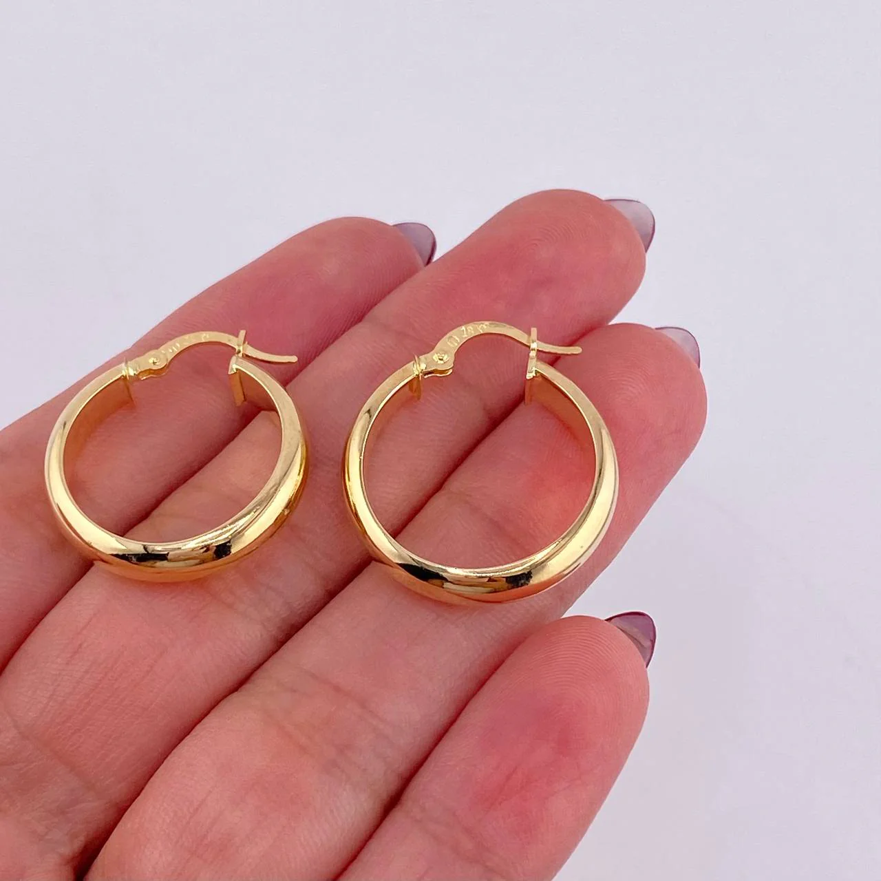 Candongas Gera 3.15 g / 2.5 cm Oro Amarillo 18K - Image 4