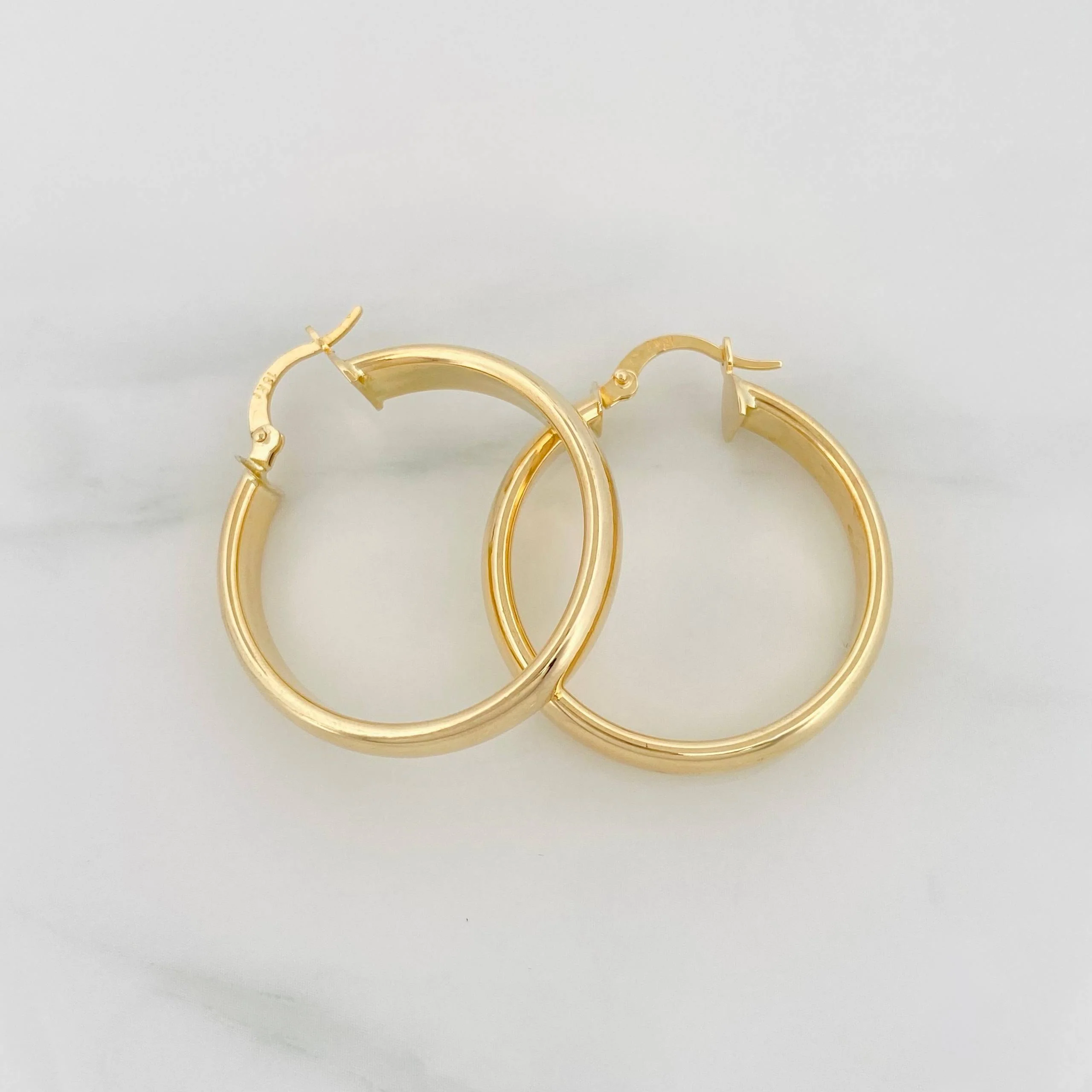 Candongas Gera 4.85 g / 3 cm Oro Amarillo 18K - Image 3