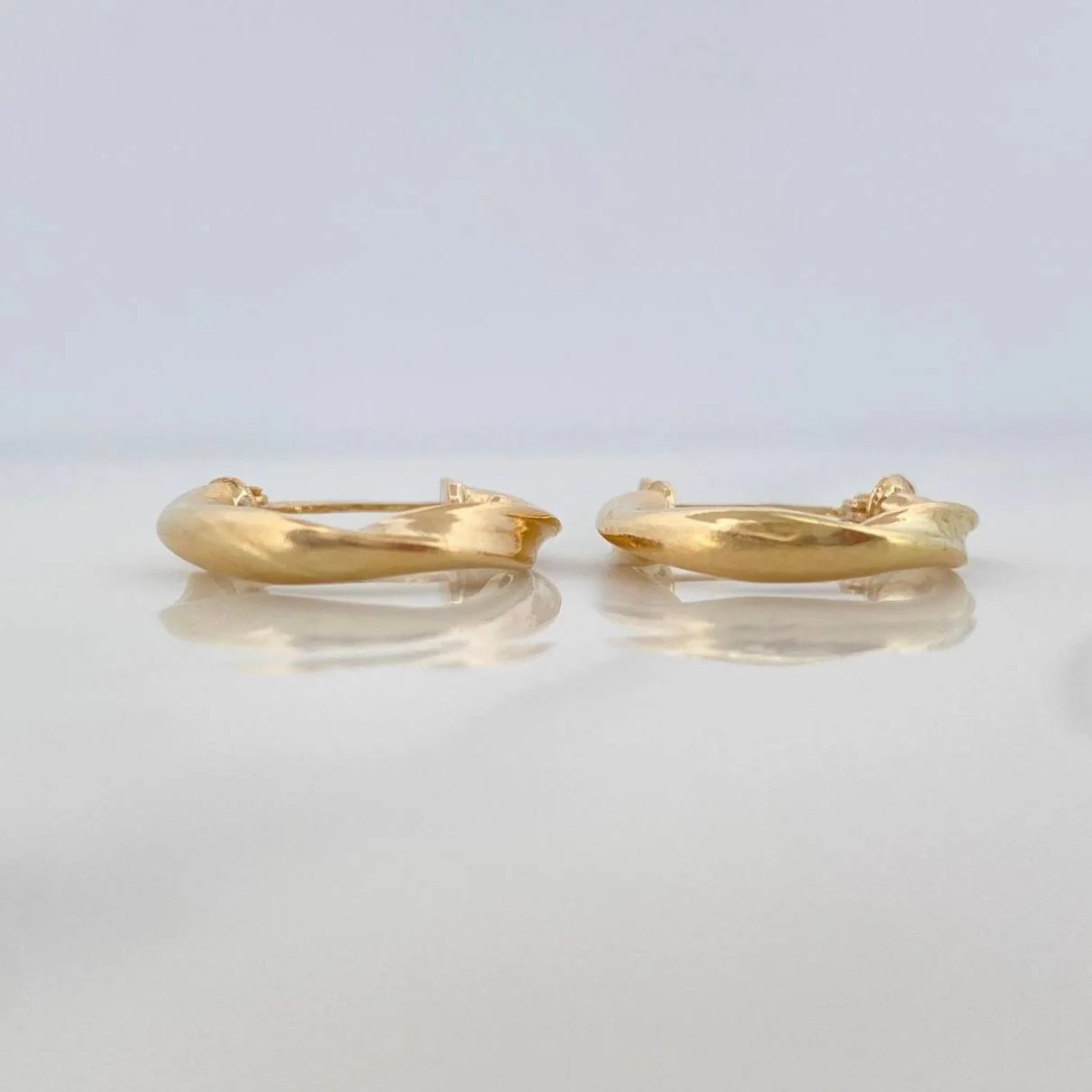 Candongas Grace 2 g / 2 cm Oro Amarillo 18K - Image 2