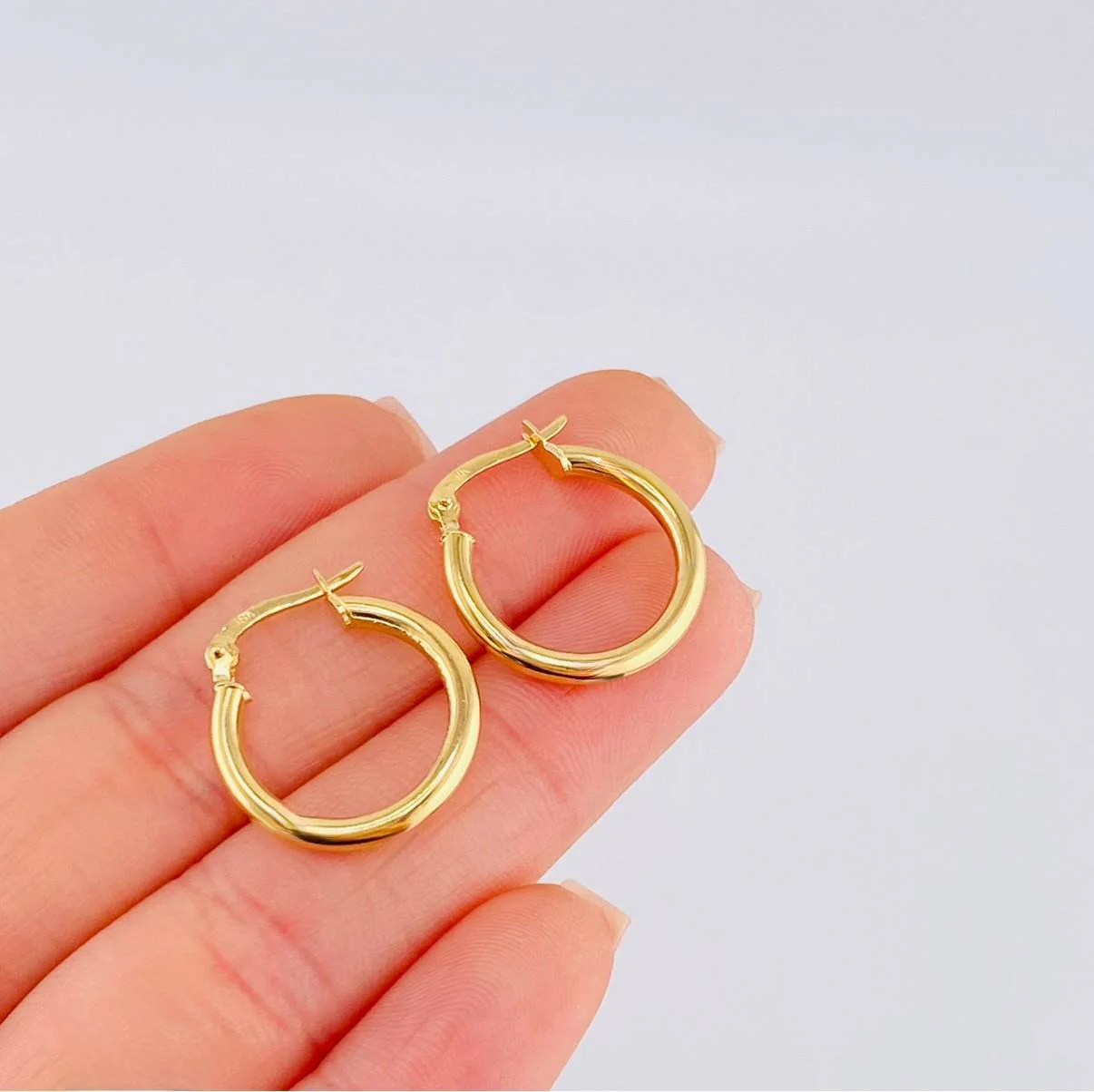 Candongas Jass 1.65 g / 2 cm Oro Amarillo 18K - Image 4