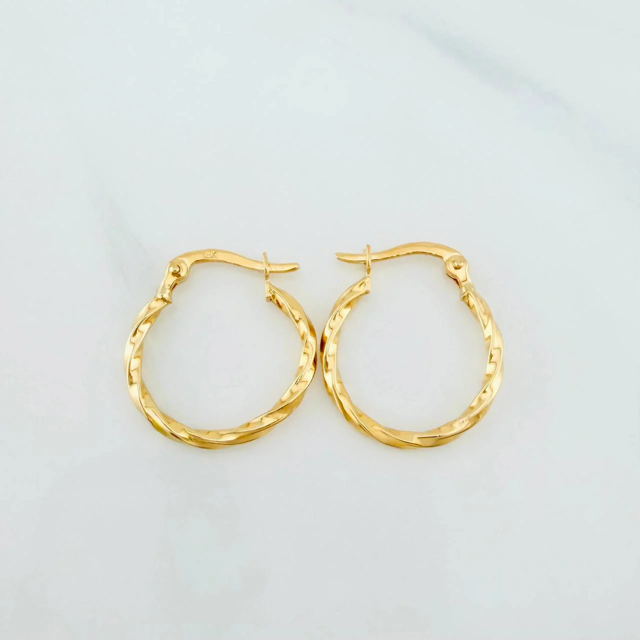 Candongas Kari 1.1 g / 2 cm Oro Amarillo 18K
