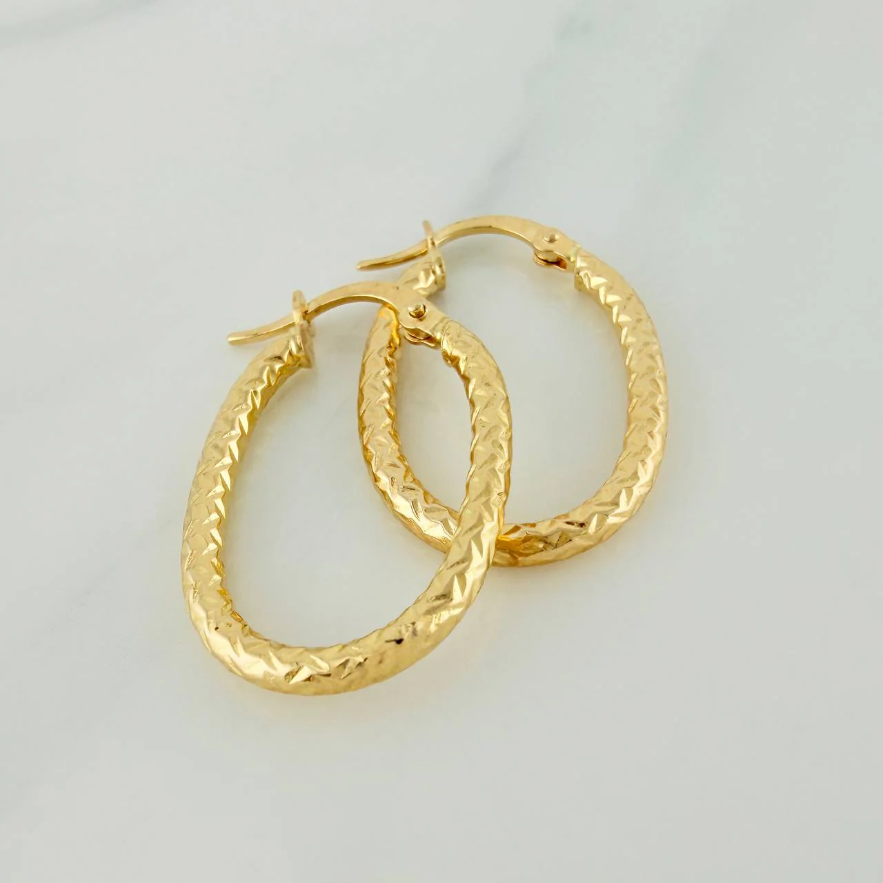 Candongas Kataleya 1.5gr / 2.7cm / Oro Amarillo 18K - Image 3