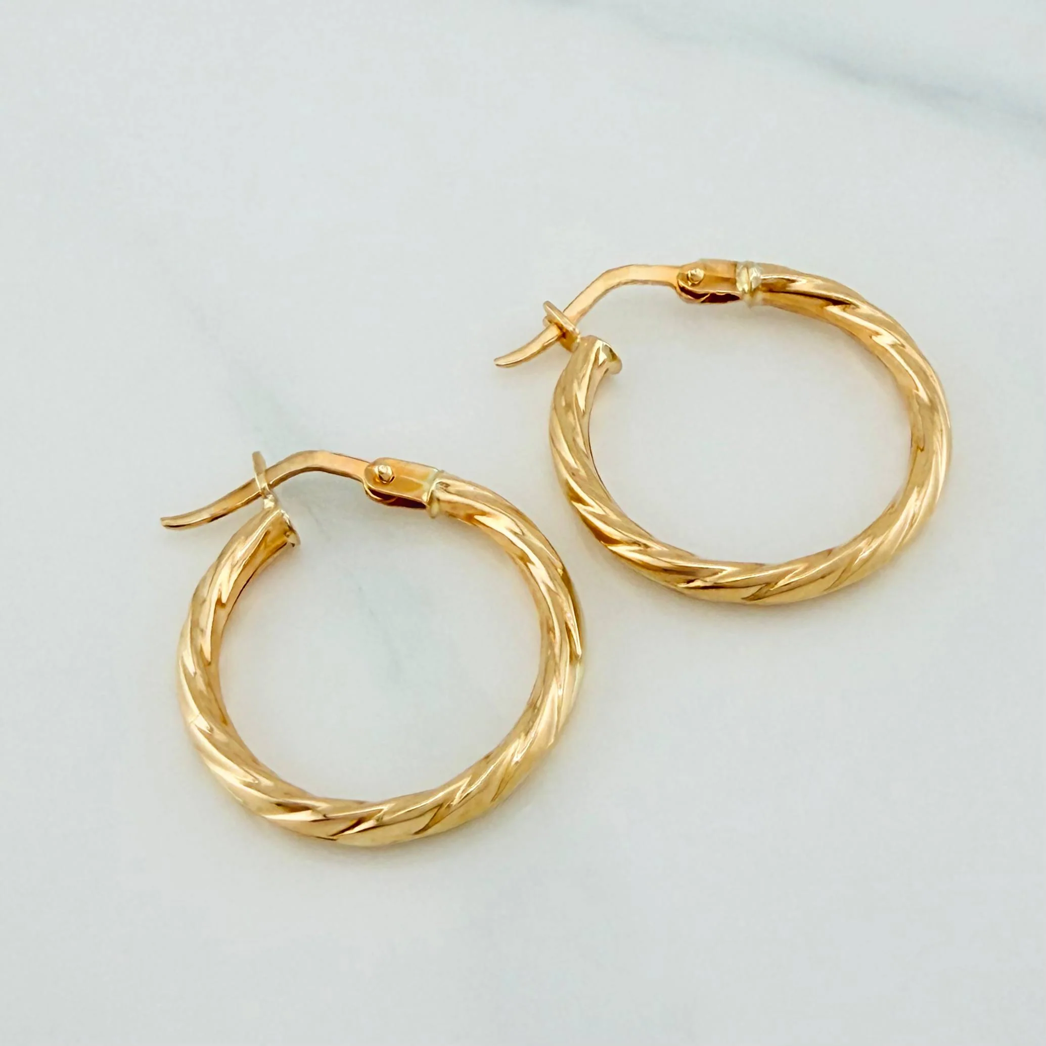 Candongas Kathe 1.6 g / 2 cm Oro Amarillo 18K - Image 2