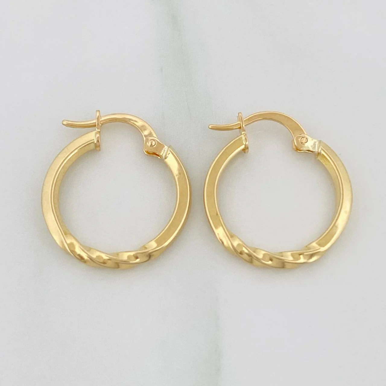 Candongas Kati 1.35 g / 2 cm Oro Amarillo 18K