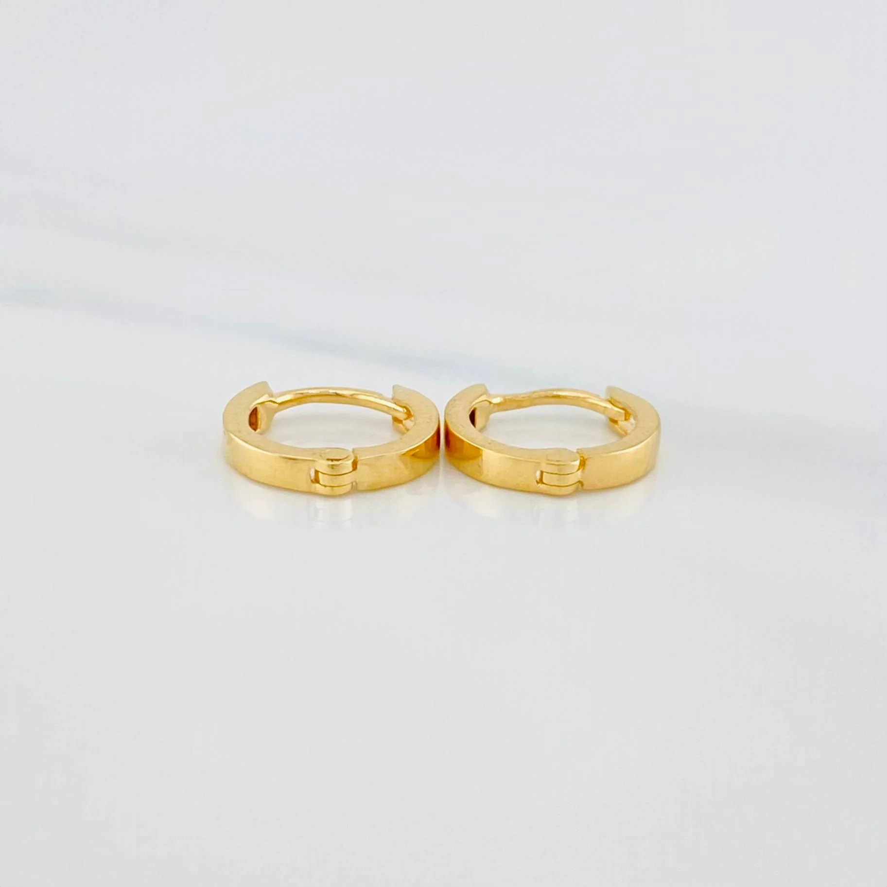 Candongas Kona 1.2 g / 1 cm Oro Amarillo 18K - Image 2