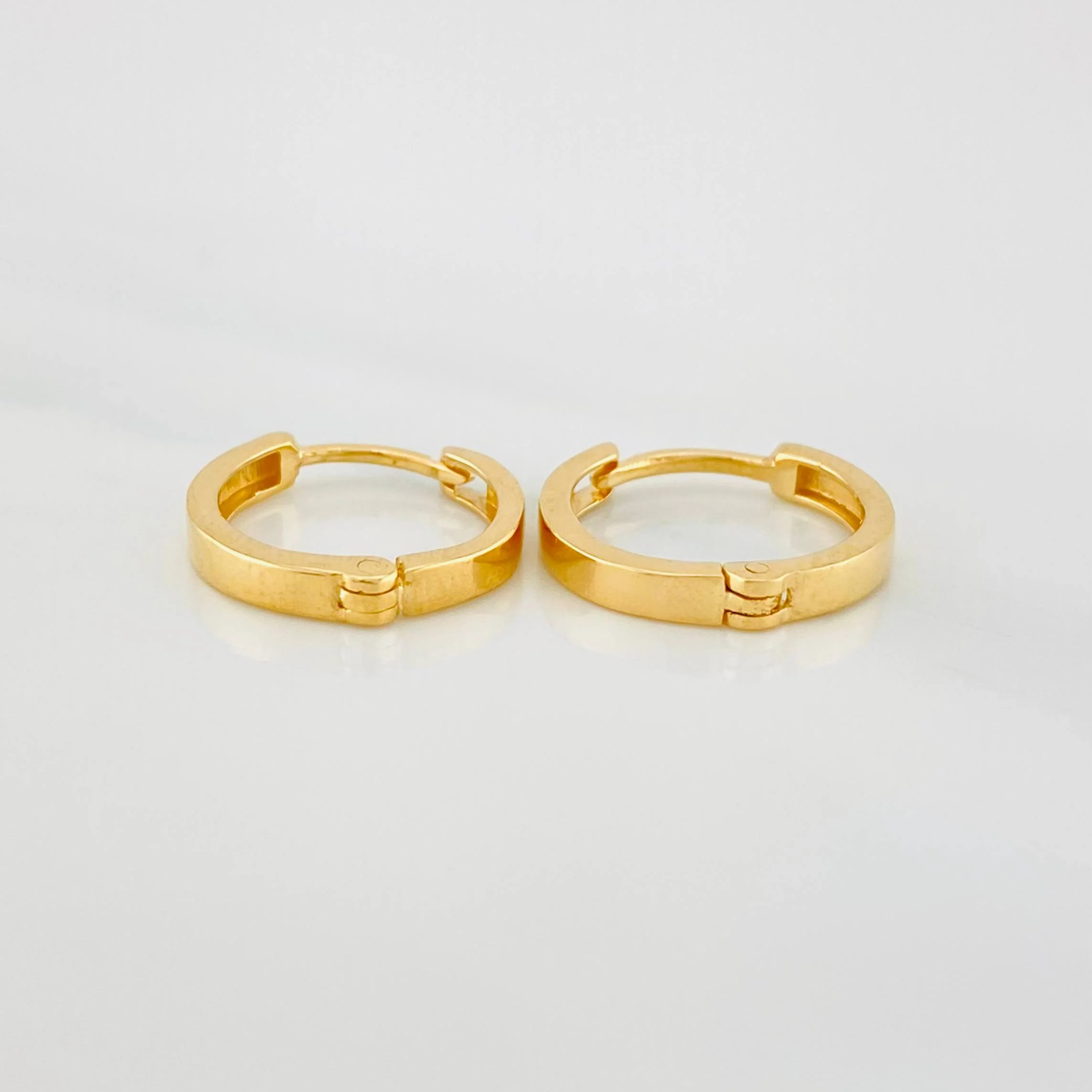 Candongas Kona 1.65 g / 1.4 cm Oro Amarillo 18K - Image 2