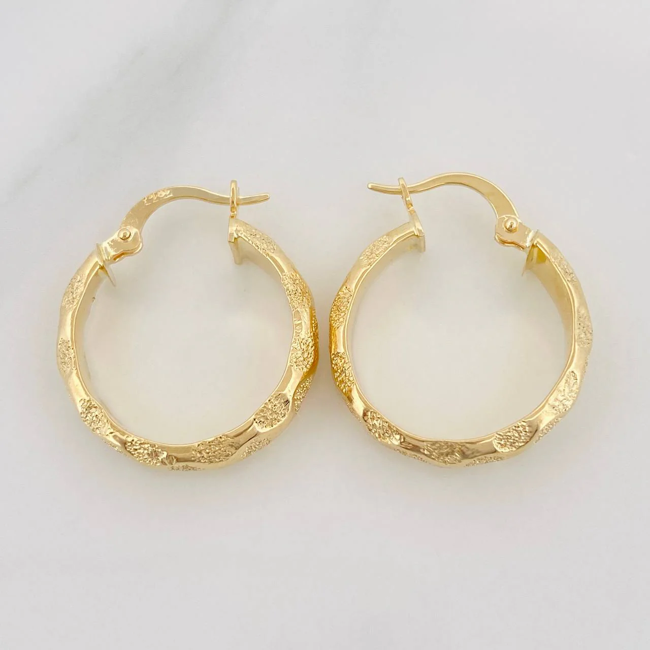 Candongas Lary 2.8g / 2.5cm Oro Amarillo 18K
