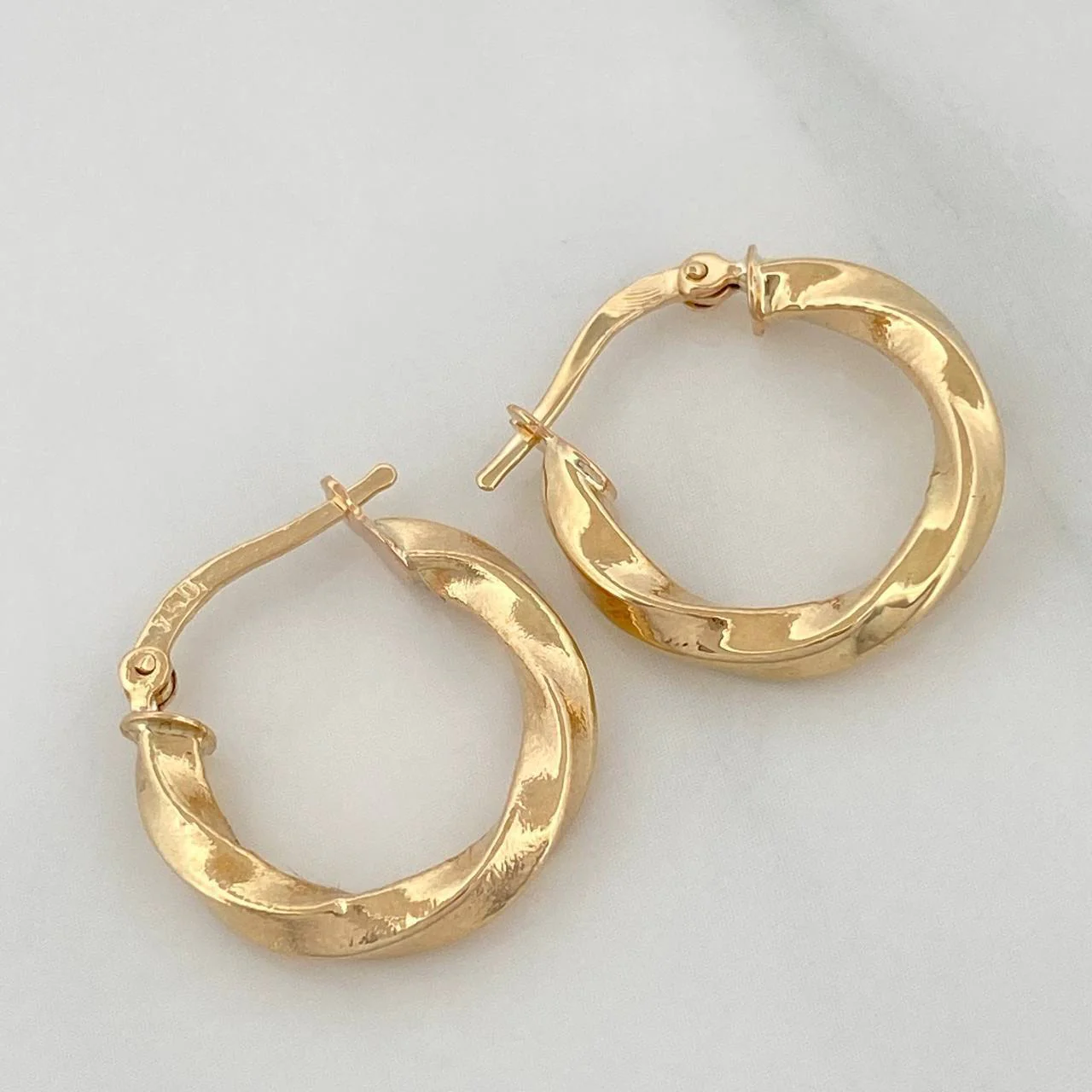 Candongas Lulu 1.9 g / 2 cm Oro Amarillo 18K - Image 2