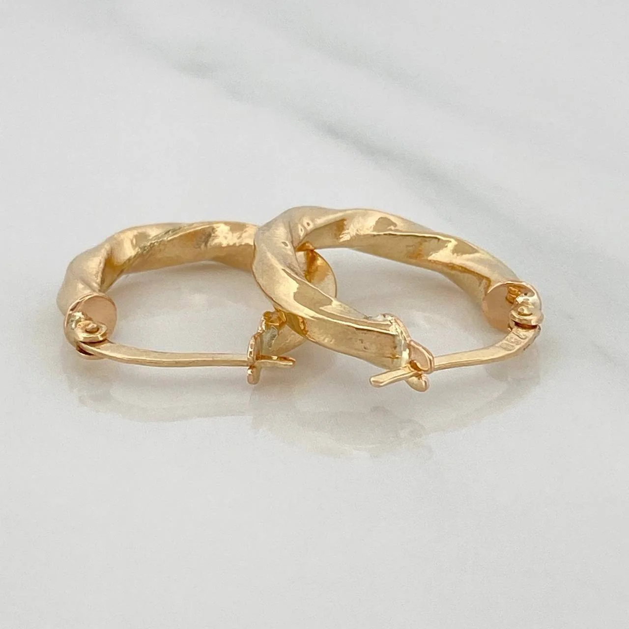 Candongas Lulu 1.9 g / 2 cm Oro Amarillo 18K - Image 3