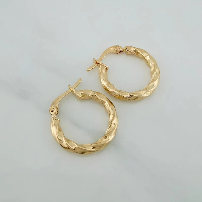 Candongas Lupe 1.5gr / 2cm / Oro Amarillo 18K $ - Image 3
