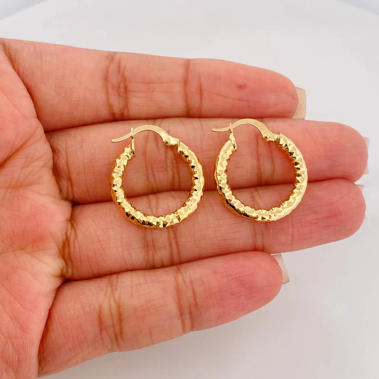 Candongas Majo 2.3 g / 2 cm Oro Amarillo 18K - Image 4