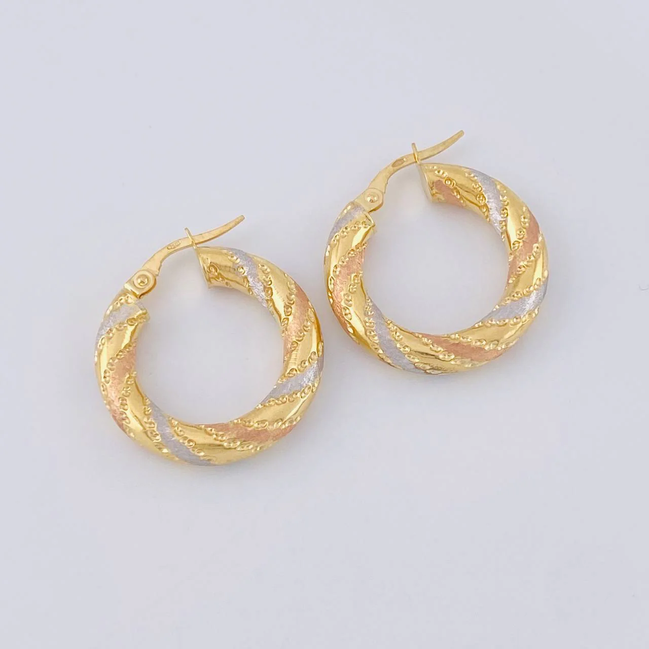 Candongas Marie 3.2 g / 2.4 cm Tres Oros 18K - Image 2