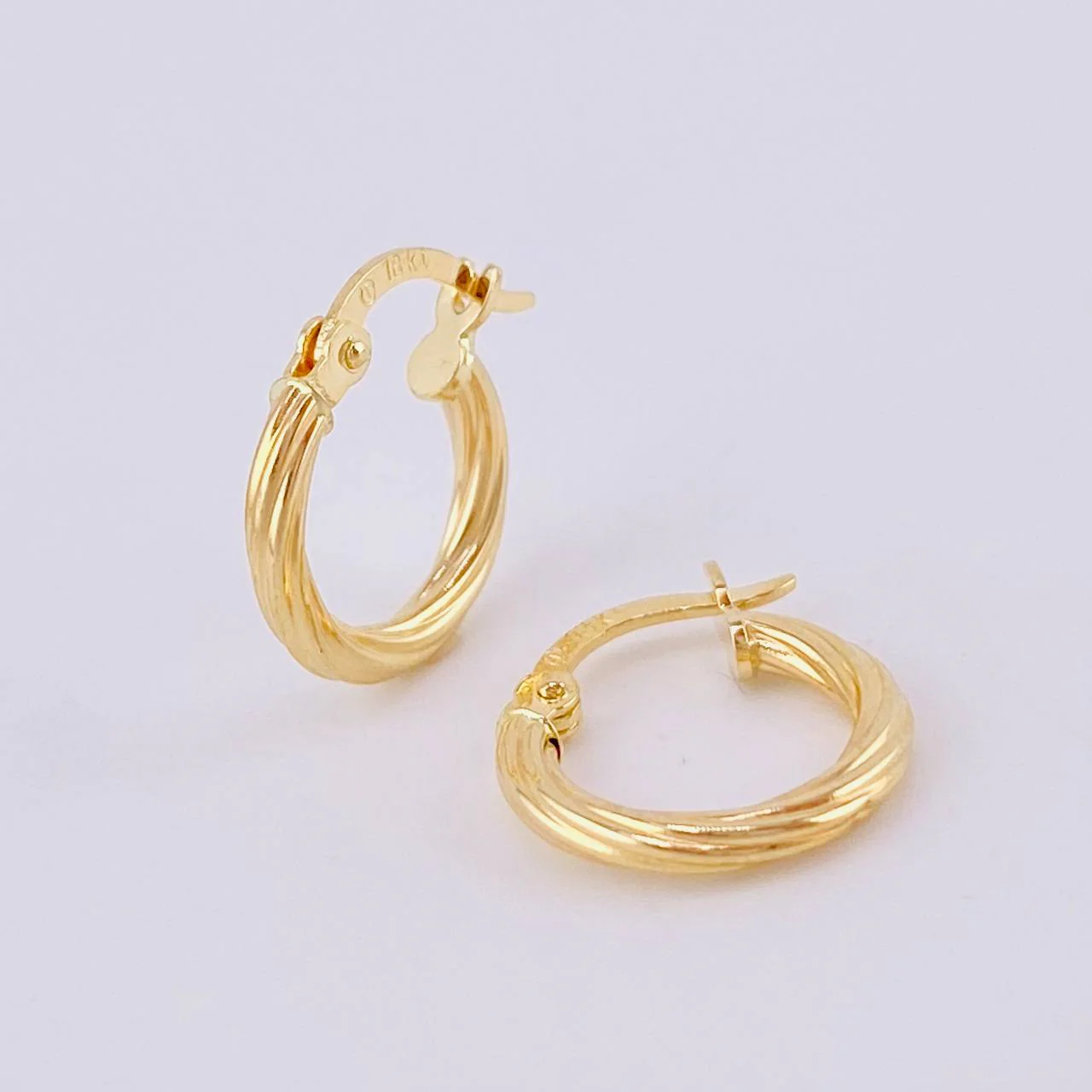 Candongas Mary 1 g / 1.5 cm Oro Amarillo 18K - Image 4