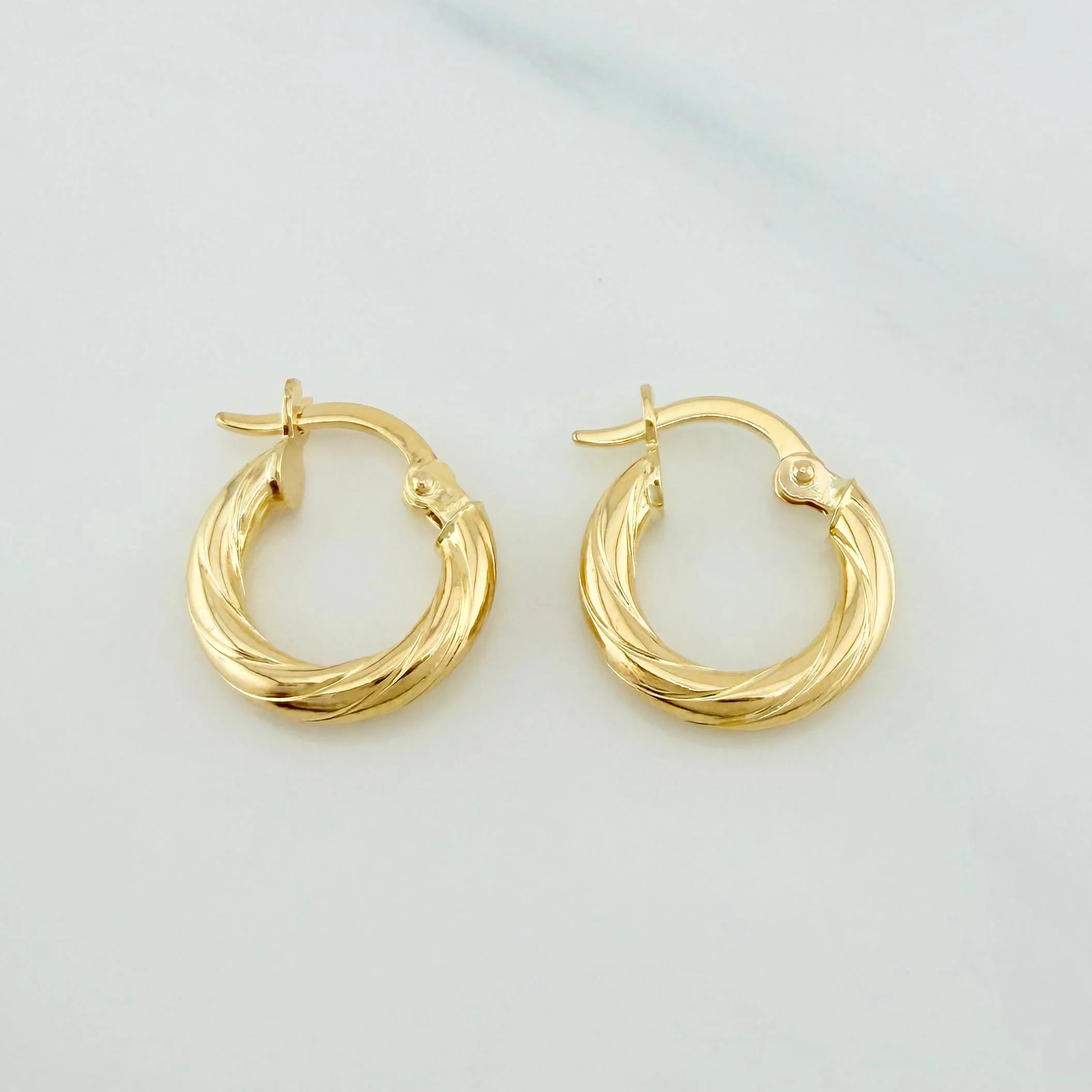 Candongas Mary 1.25 g / 1.03 cm Oro Amarillo 18K