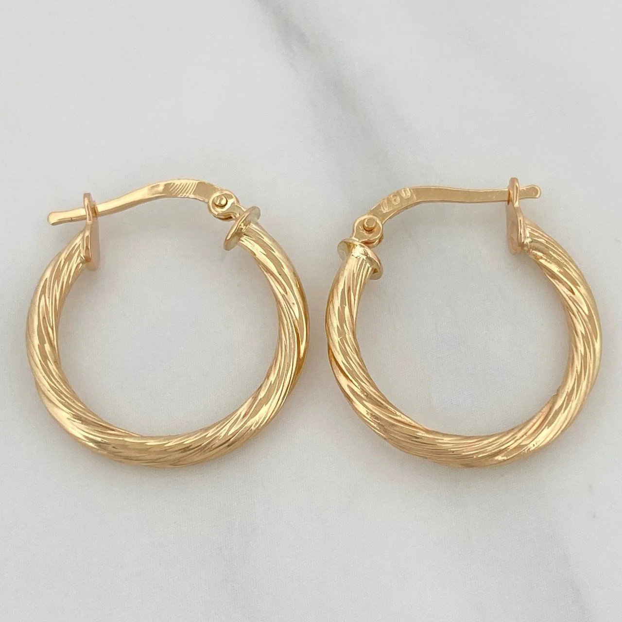 Candongas Mary 1.9 g / 2 cm Oro Amarillo 18K