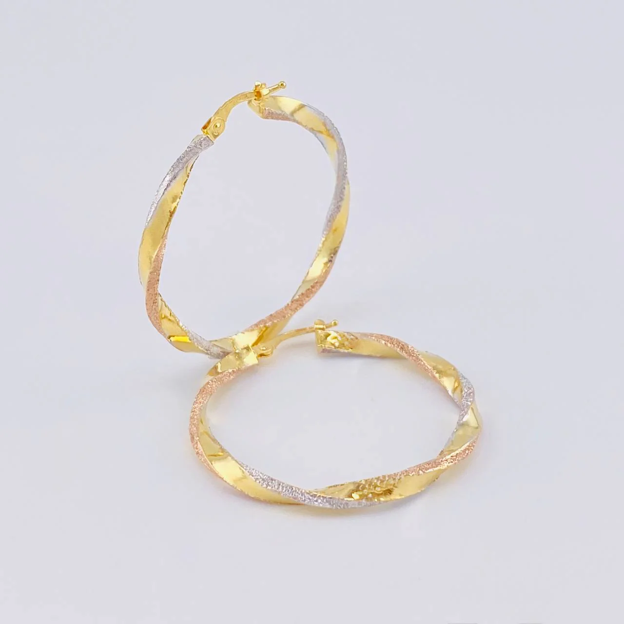 Candongas Maryal 2.9 g / 3.6 cm Tres Oros 18K - Image 3