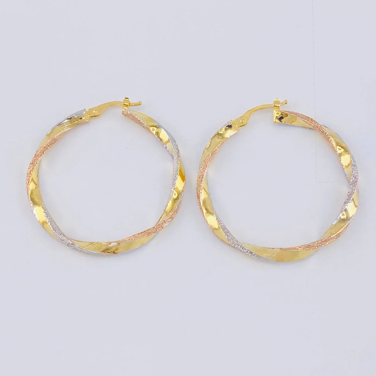 Candongas Maryal 2.9 g / 3.7 cm Tres Oros 18K