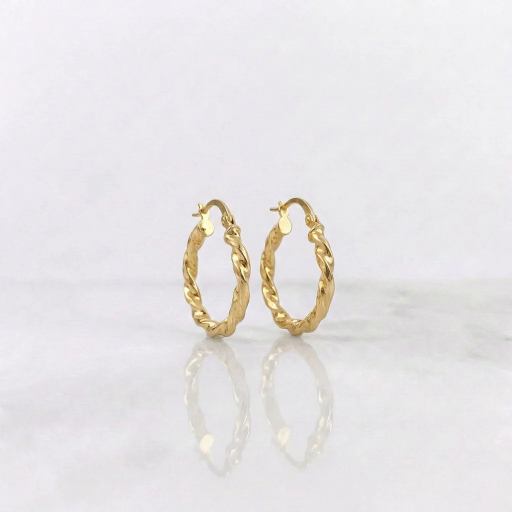 Candongas Milu 1.85gr / 2.3cm / Oro Amarillo 18K *