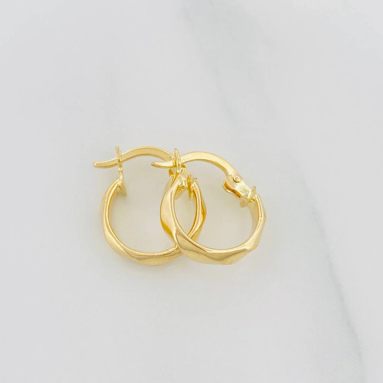 Candongas Nia 1.1 g / 1.4 cm Oro Amarillo 18K - Image 2