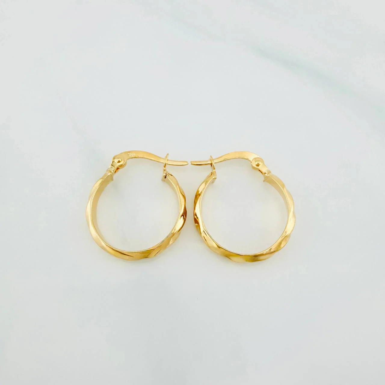 Candongas Nia 1.3 g / 1.9 cm Oro Amarillo 18K