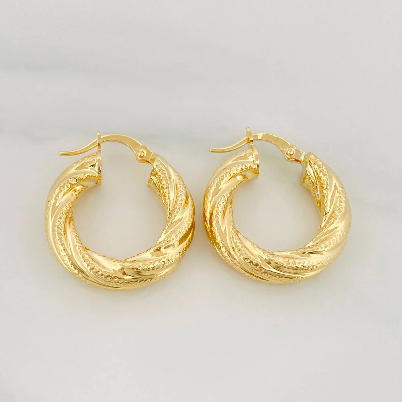 Candongas Niky 4 g / 2.4 cm Oro Amarillo 18K