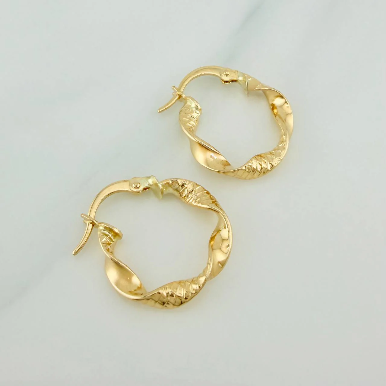 Candongas Remi 1.45gr / 2cm / Oro Amarillo 18K % - Image 4