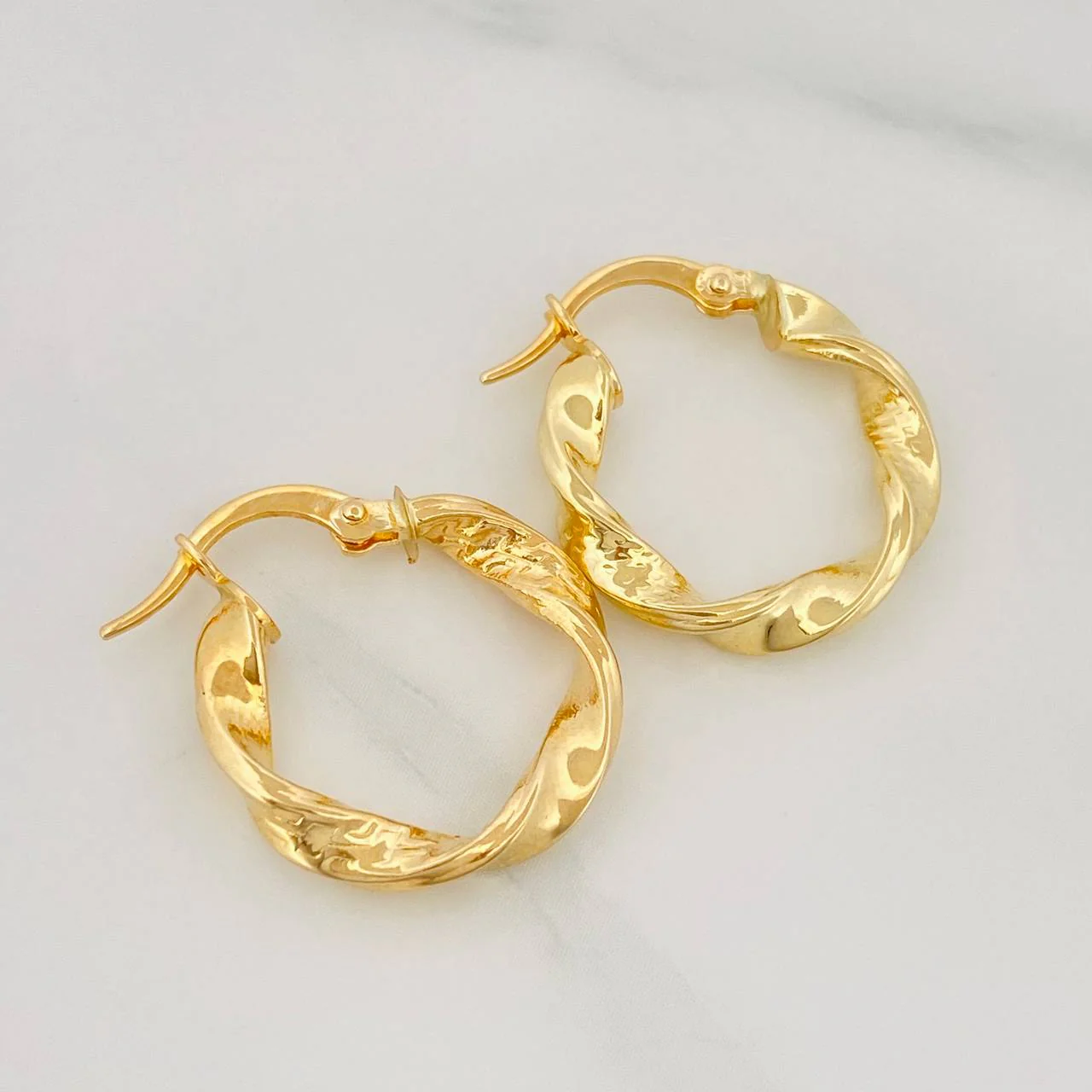 Candongas Remi 1.75 g / 2 cm Oro Amarillo 18K - Image 3