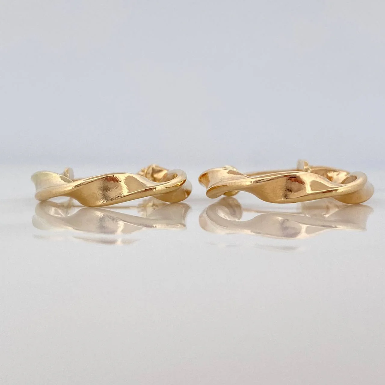 Candongas Remi 1.85 g / 2.3 cm Oro Amarillo 18K - Image 2