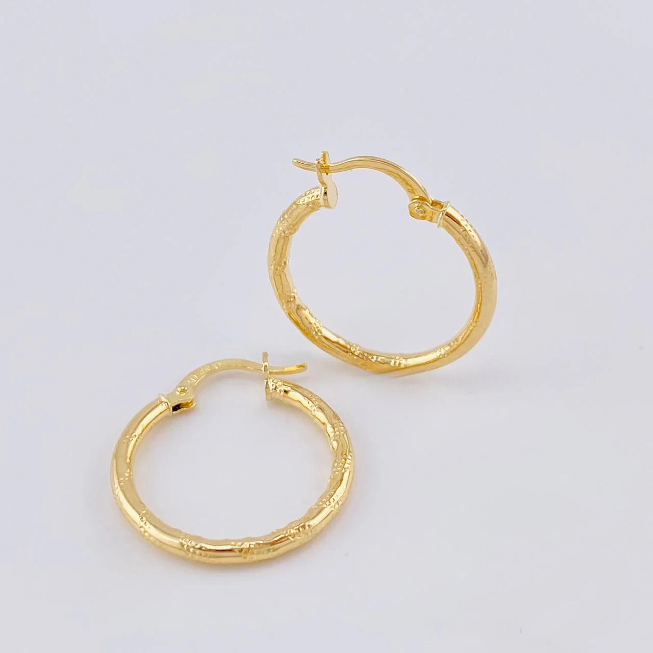 Candongas Rox 1.5 g / 2.2 cm Oro Amarillo 18K - Image 2