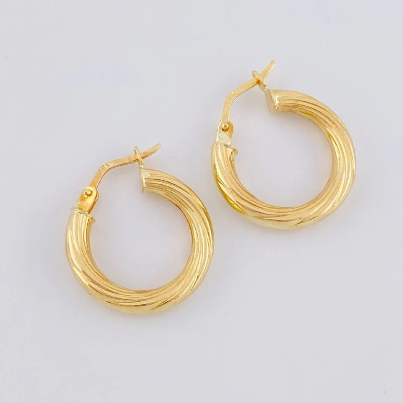 Candongas Sofi 1.95 g / 2 cm Oro Amarillo 18K - Image 2