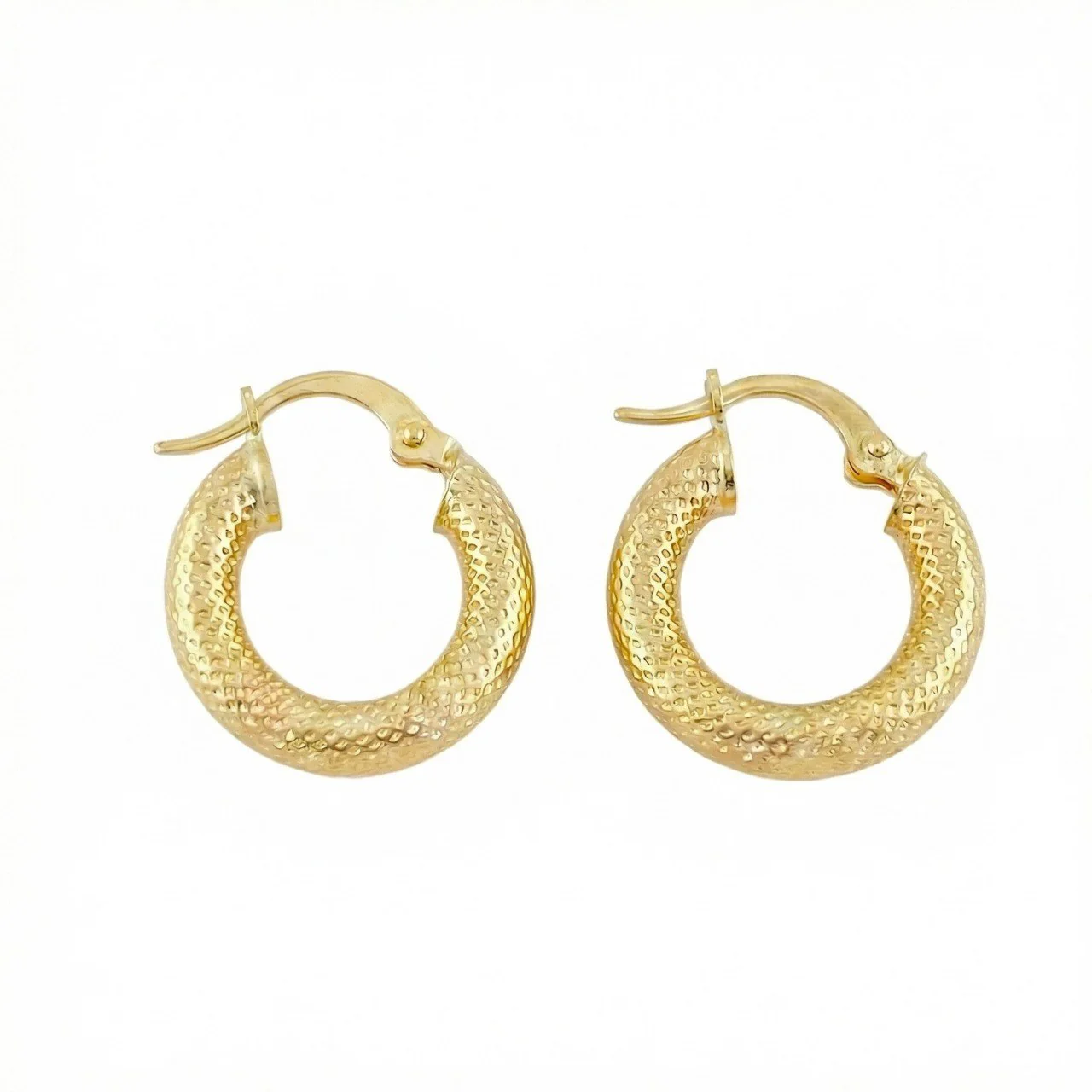 Candongas Sofi Diamantada 2.3gr / 2cm / Oro Amarillo 18K ©