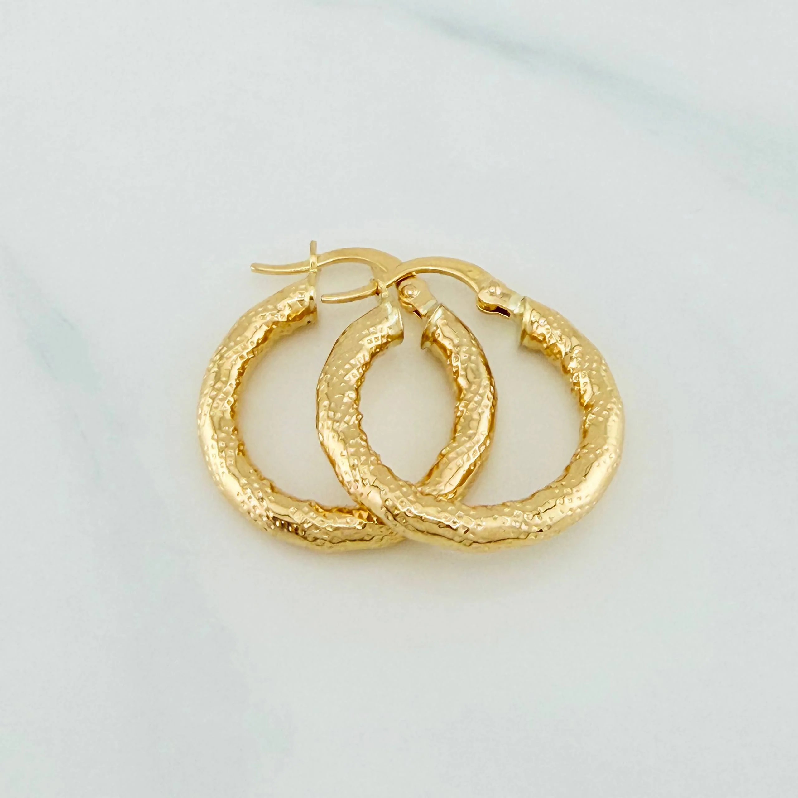Candongas Solara 2.45 g / 2 cm Oro Amarillo 18K - Image 3
