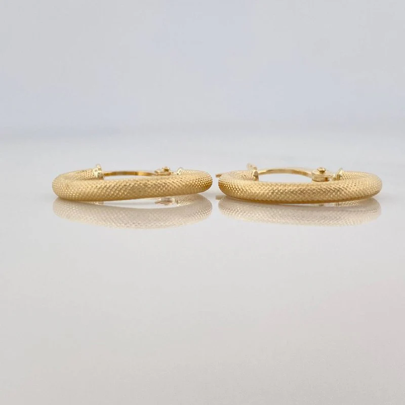 Candongas Tefi 1.2 g / 1.9 cm Oro Amarillo 18K - Image 3