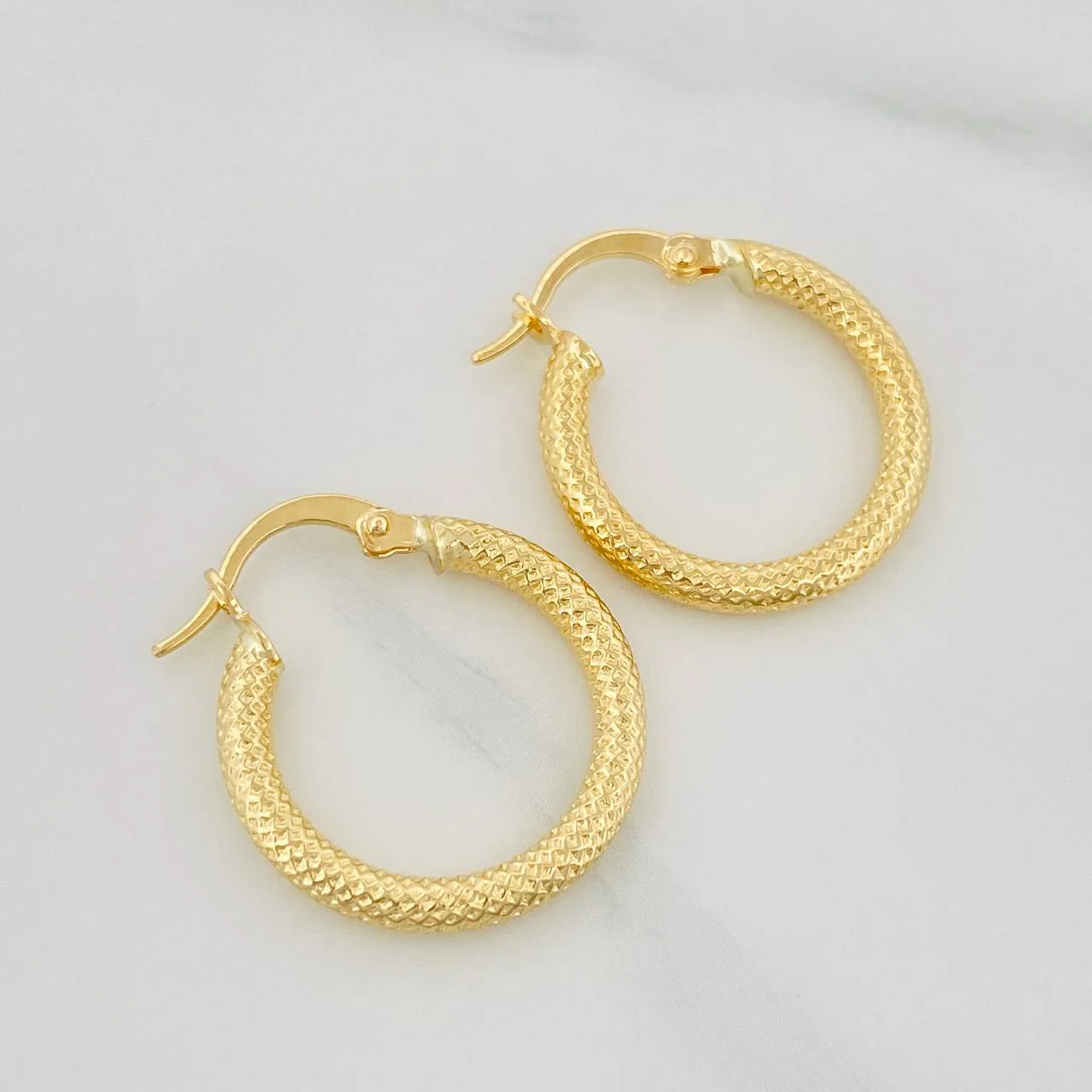 Candongas Tefi 1.9 g / 2.2 cm Oro Amarillo 18K - Image 3